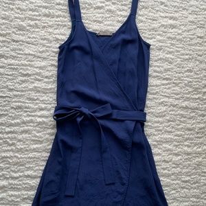 Everlane Japanese GoWeave Tank Wrap Dress
